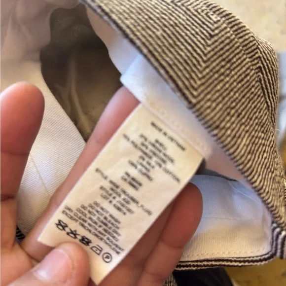 Theory Gray Patterned Pants